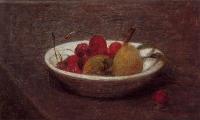 Fantin-Latour, Henri - Still Life of Cherries and Almonds